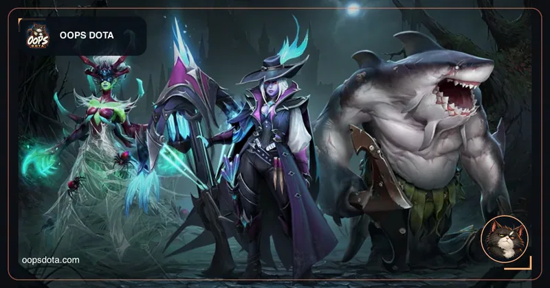 Trove of Terror: Tidehunter arkanasy, Drow gaýdyp gelşi we Rodya meýilnamalary