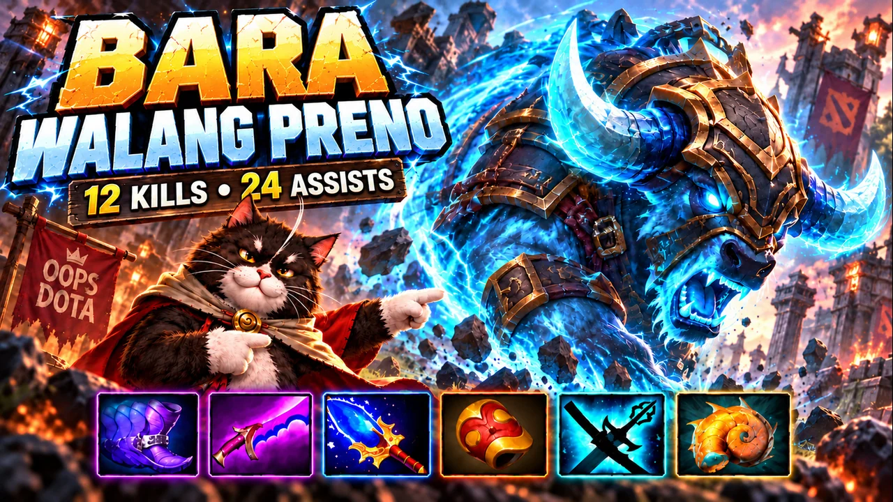 BARA WALANG PRENO: 12 KILLS • 24 ASSISTS | Dota 2