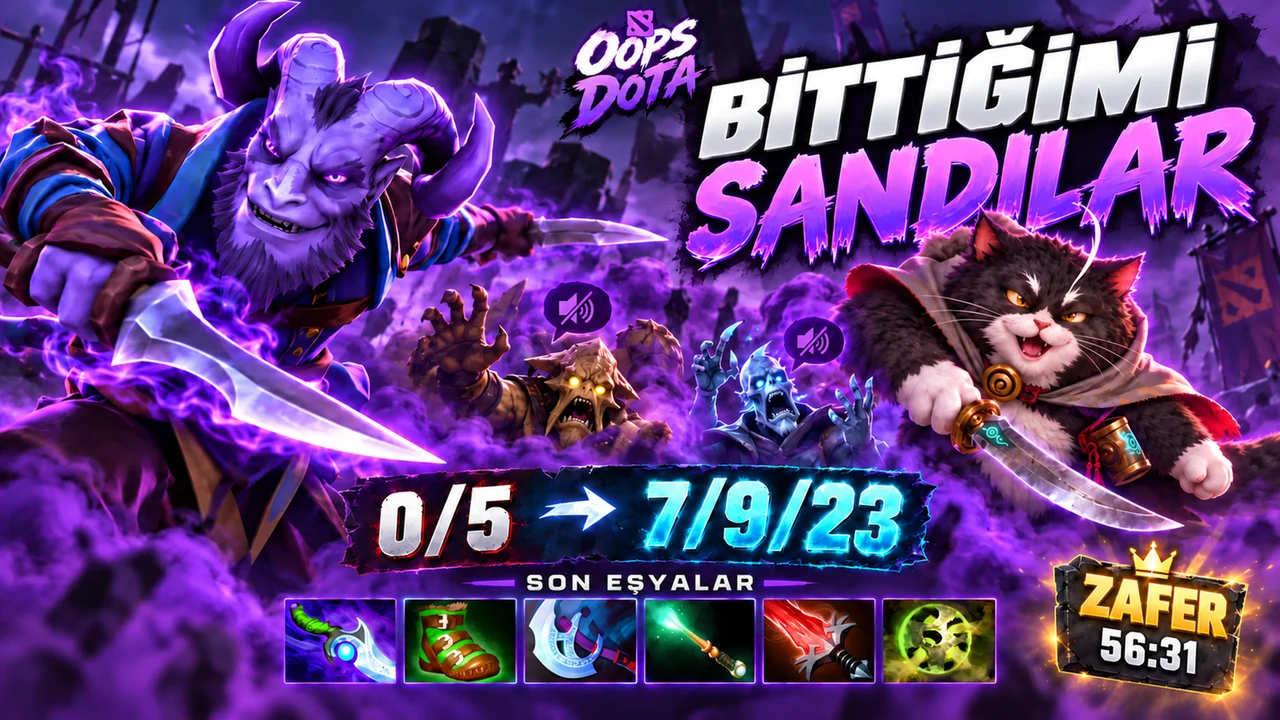 Destek Riki: 0/5’ten 7/9/23’e ve takım galibiyetine