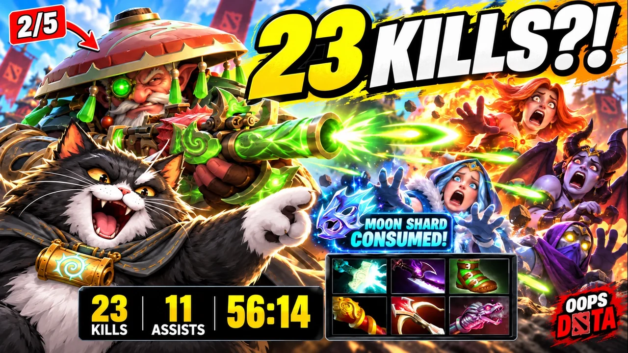 Sniper Was 2/5... Then Won With 23 Kills! | Dota 2