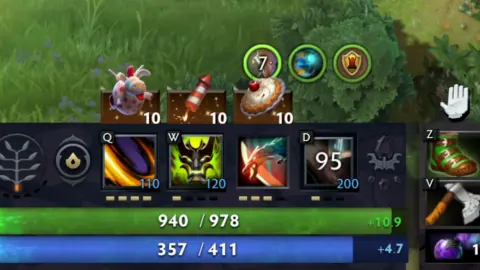 Inventory buttons