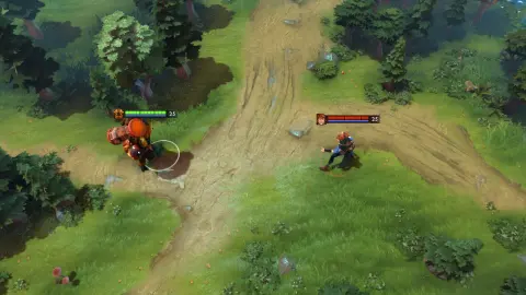 Opening with a disable